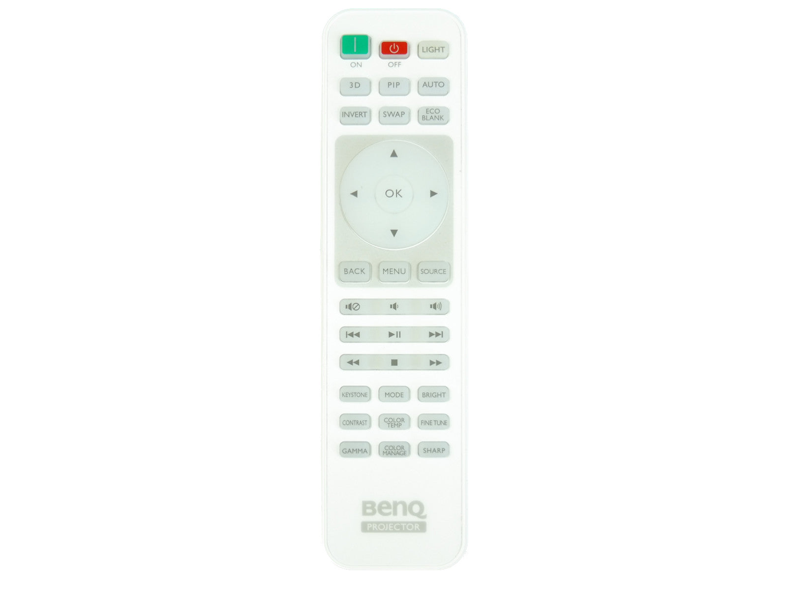 BENQ original remote control 5J.J9M06.001, RCV012 - Bild 1