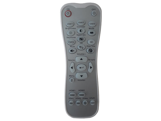 OPTOMA original remote control BR-3003B, BR-3003W, SP.8ZE01GC01, L-27-5Key, 45.8ZE01G002, 45.8ZE01G001 - Bild 1