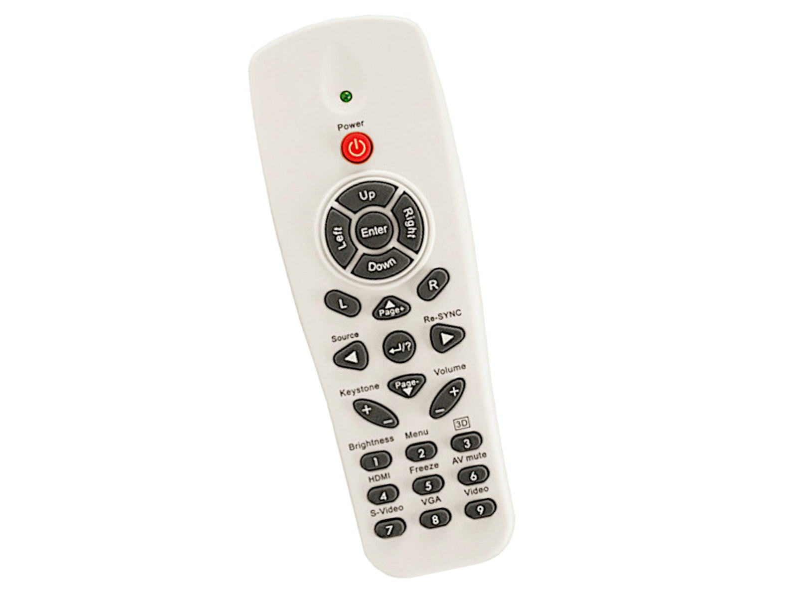 OPTOMA original remote control BR-5035N, L-27231KEY - Bild 1