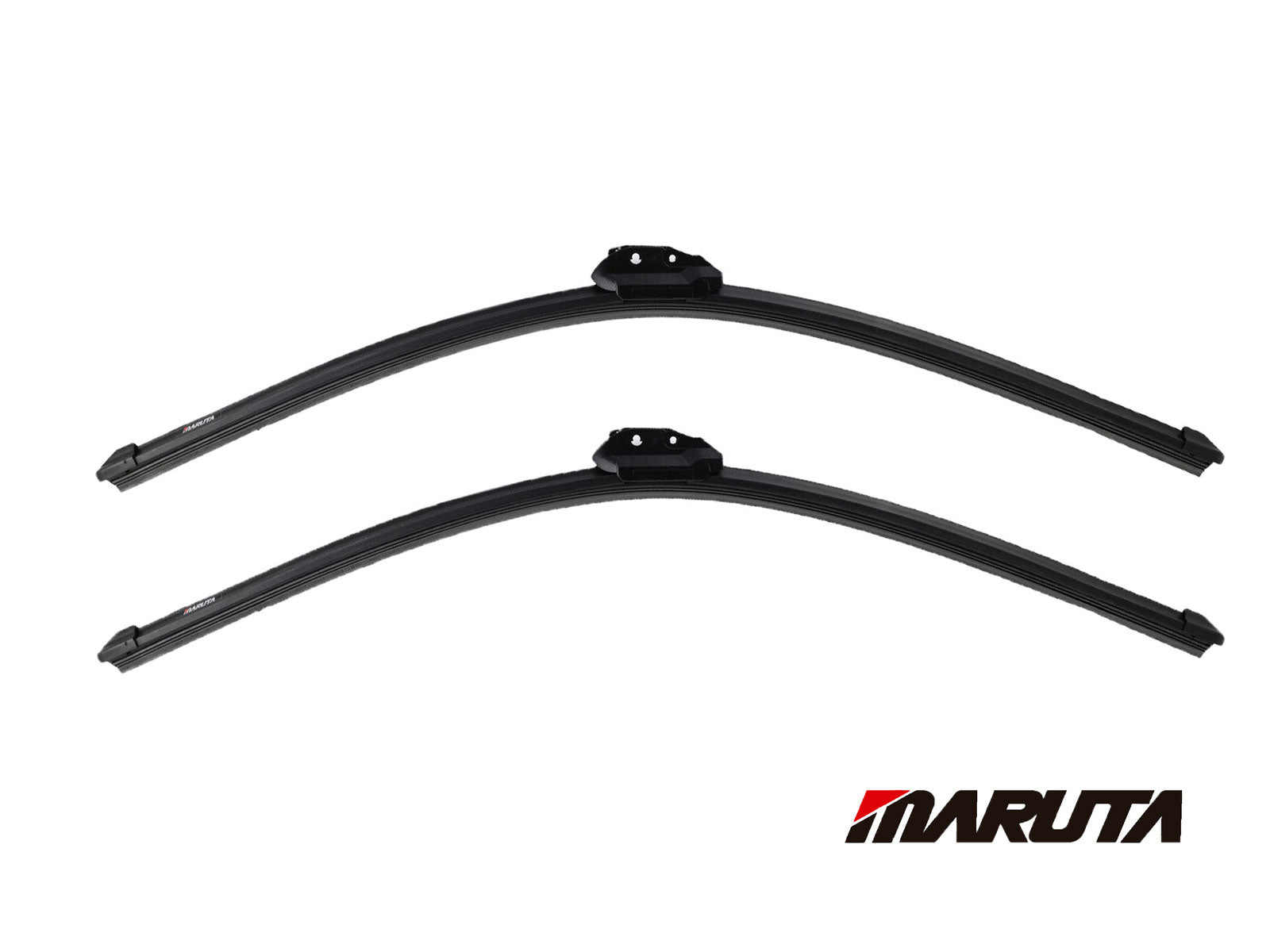 MARUTA windshield wiper SET 26" / 26" for windshield, aerodynamically optimized wiper blades made of water-repellent silicone with multi-platform adapter - pearl effect for streak-free visibility - Bild 2