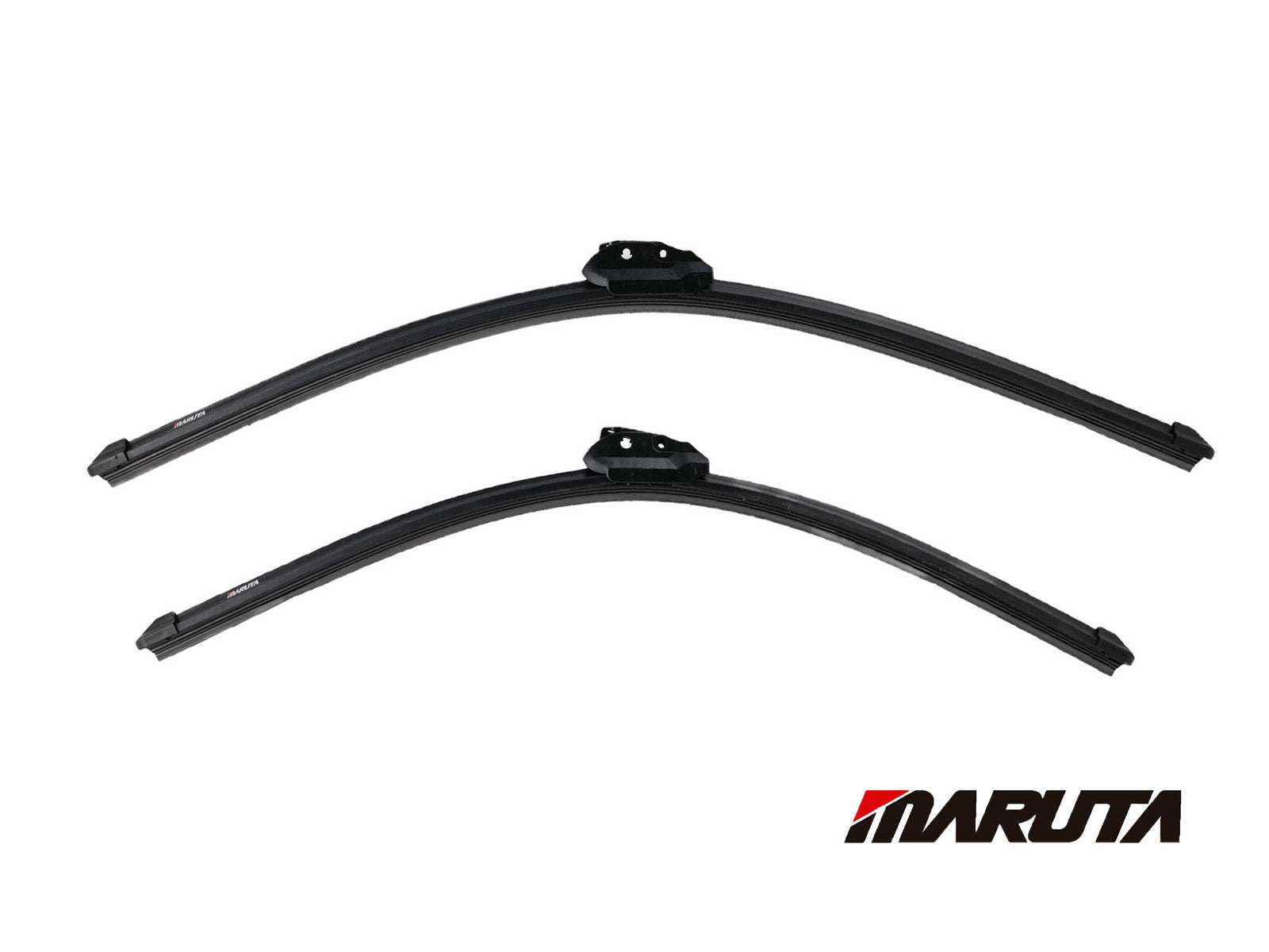 MARUTA windshield wiper SET 26" / 22" for windshield, aerodynamically optimized wiper blades made of water-repellent silicone with multi-platform adapter - pearl effect for streak-free visibility - Bild 2