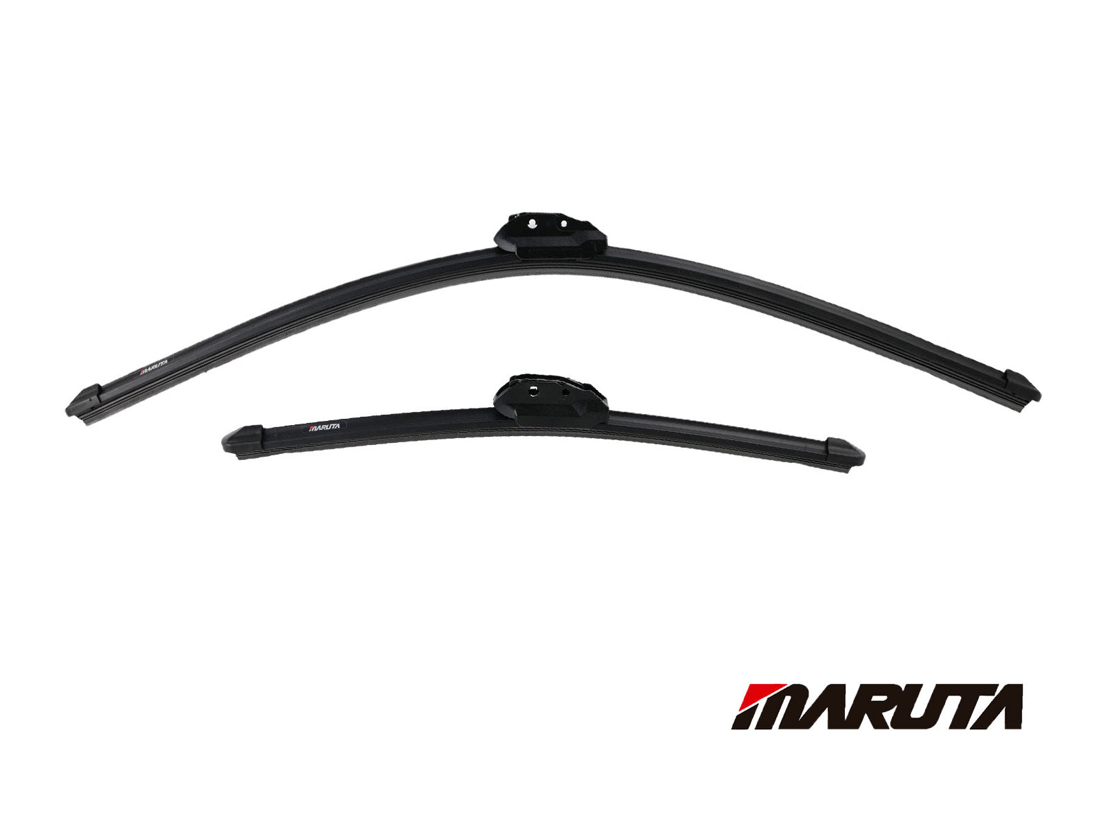 MARUTA windshield wiper SET 26" / 16" for windshield, aerodynamically optimized wiper blades made of water-repellent silicone with multi-platform adapter - pearl effect for streak-free visibility - Bild 2