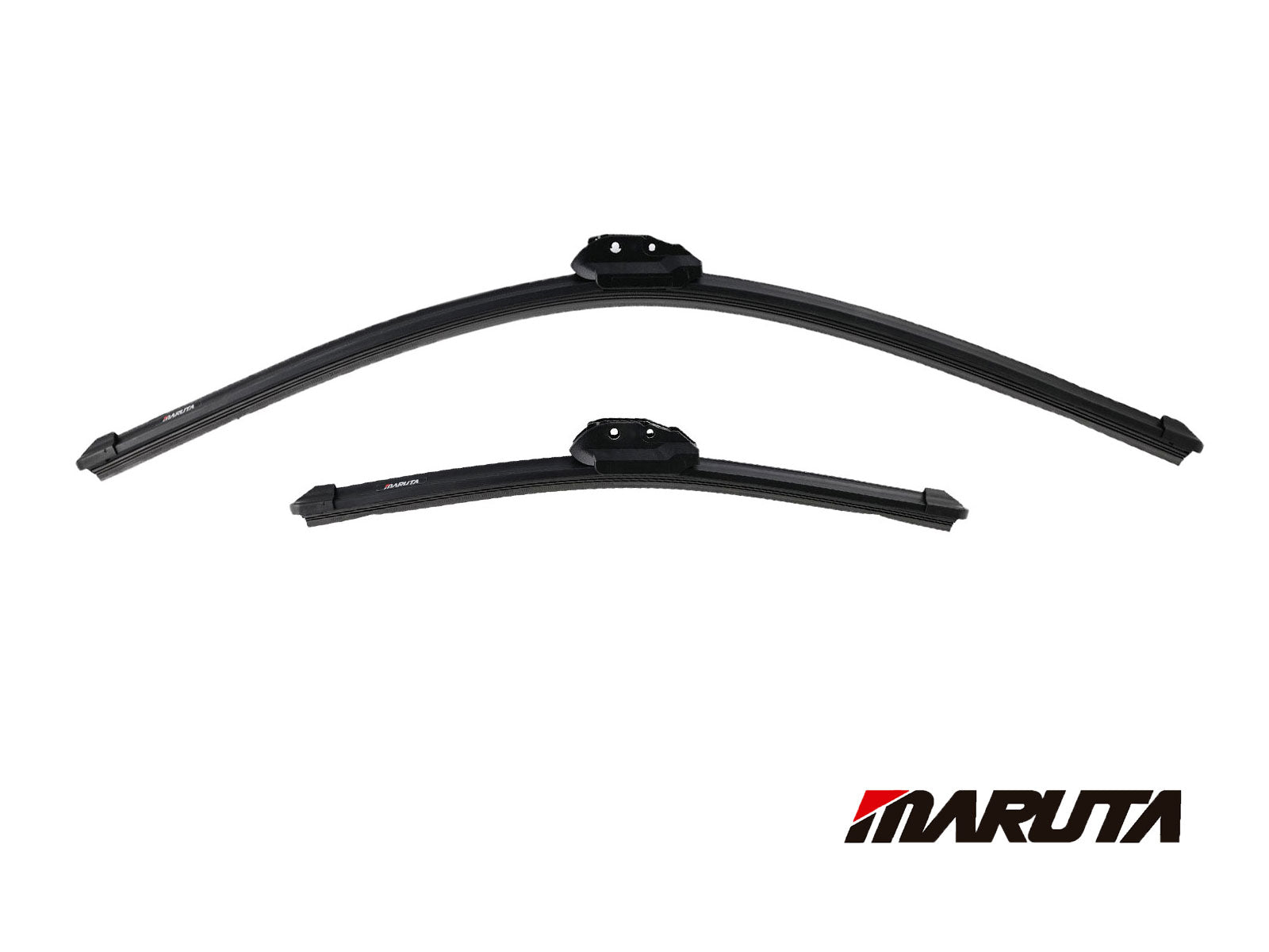 MARUTA windshield wiper SET 26" / 15" for windshield, aerodynamically optimized wiper blades made of water-repellent silicone with multi-platform adapter - pearl effect for streak-free visibility - Bild 2