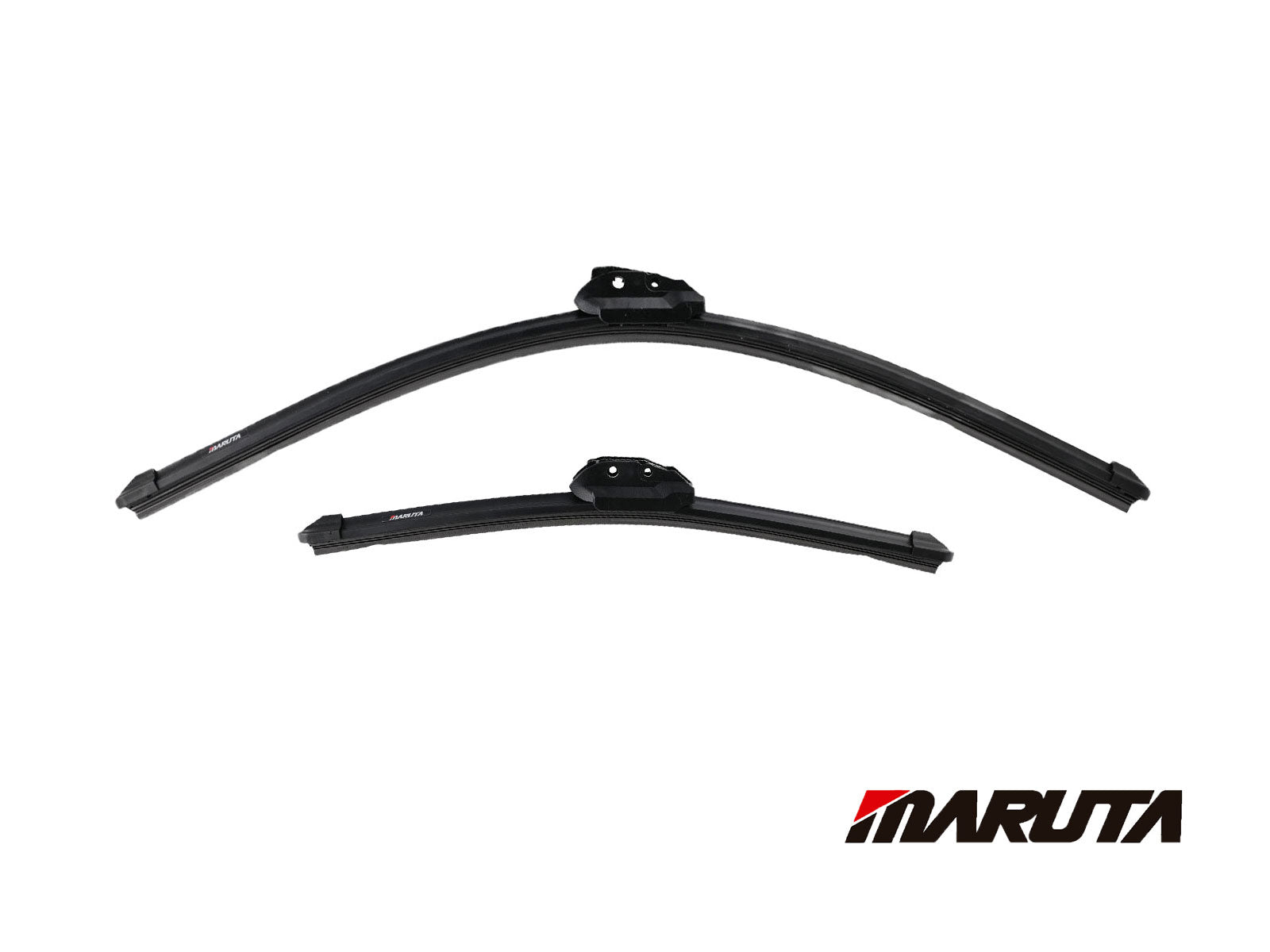 MARUTA windshield wiper SET 24" / 15" for windshield, aerodynamically optimized wiper blades made of water-repellent silicone with multi-platform adapter - pearl effect for streak-free visibility - Bild 2