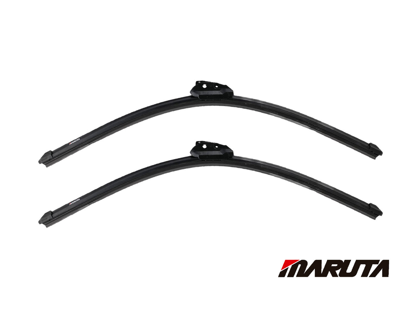 MARUTA windshield wiper SET 22" / 22" for windshield, aerodynamically optimized wiper blades made of water-repellent silicone with multi-platform adapter - pearl effect for streak-free visibility - Bild 2