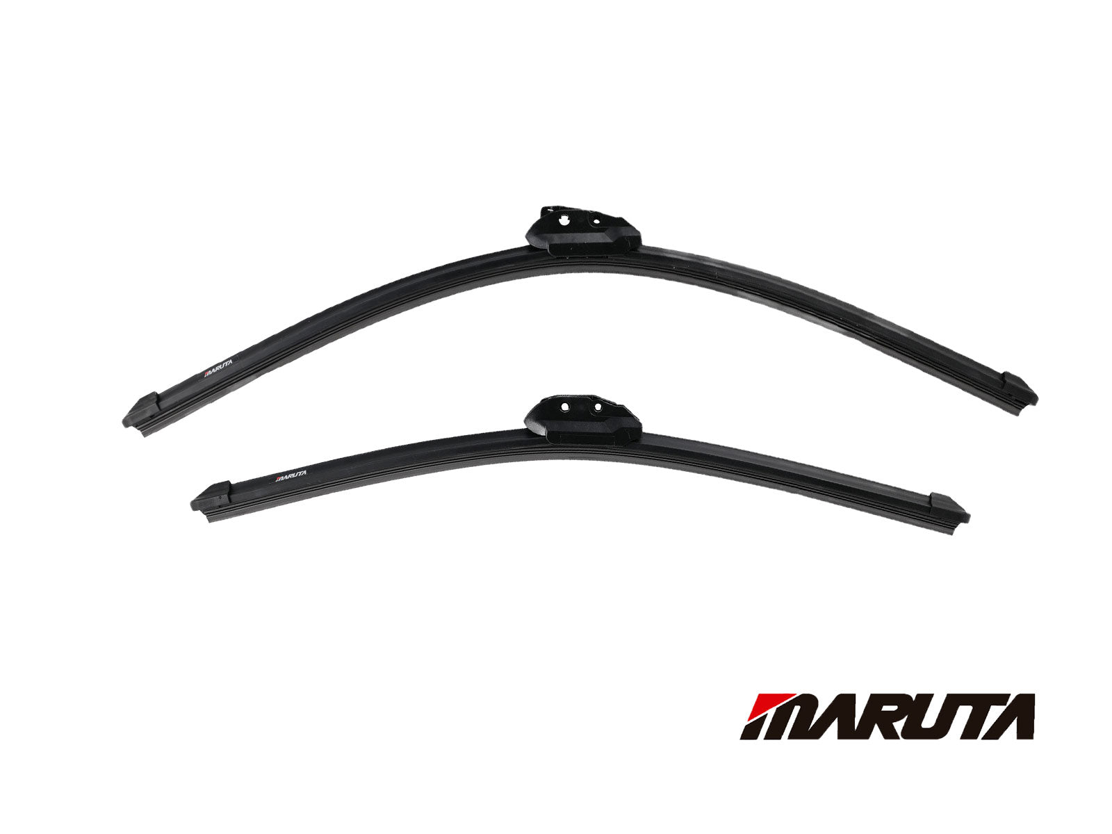 MARUTA windshield wiper SET 22" / 19" for windshield, aerodynamically optimized wiper blades made of water-repellent silicone with multi-platform adapter - pearl effect for streak-free visibility - Bild 2