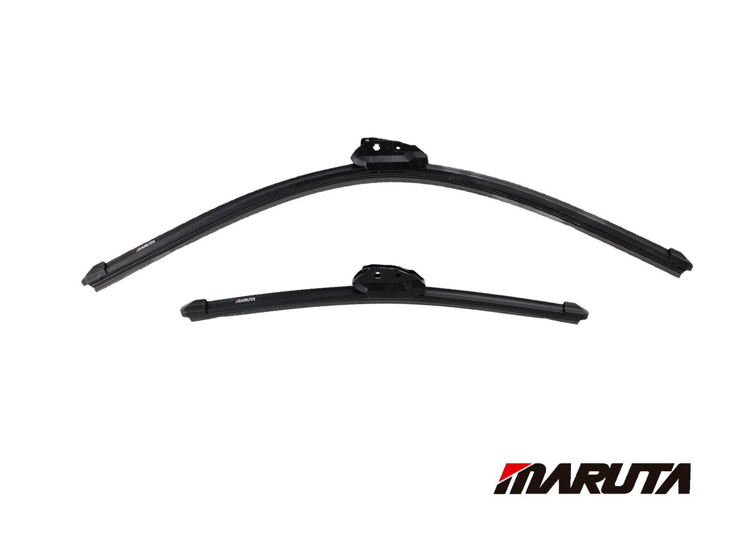 MARUTA windshield wiper SET 22" / 16" for windshield, aerodynamically optimized wiper blades made of water-repellent silicone with multi-platform adapter - pearl effect for streak-free visibility - Bild 2