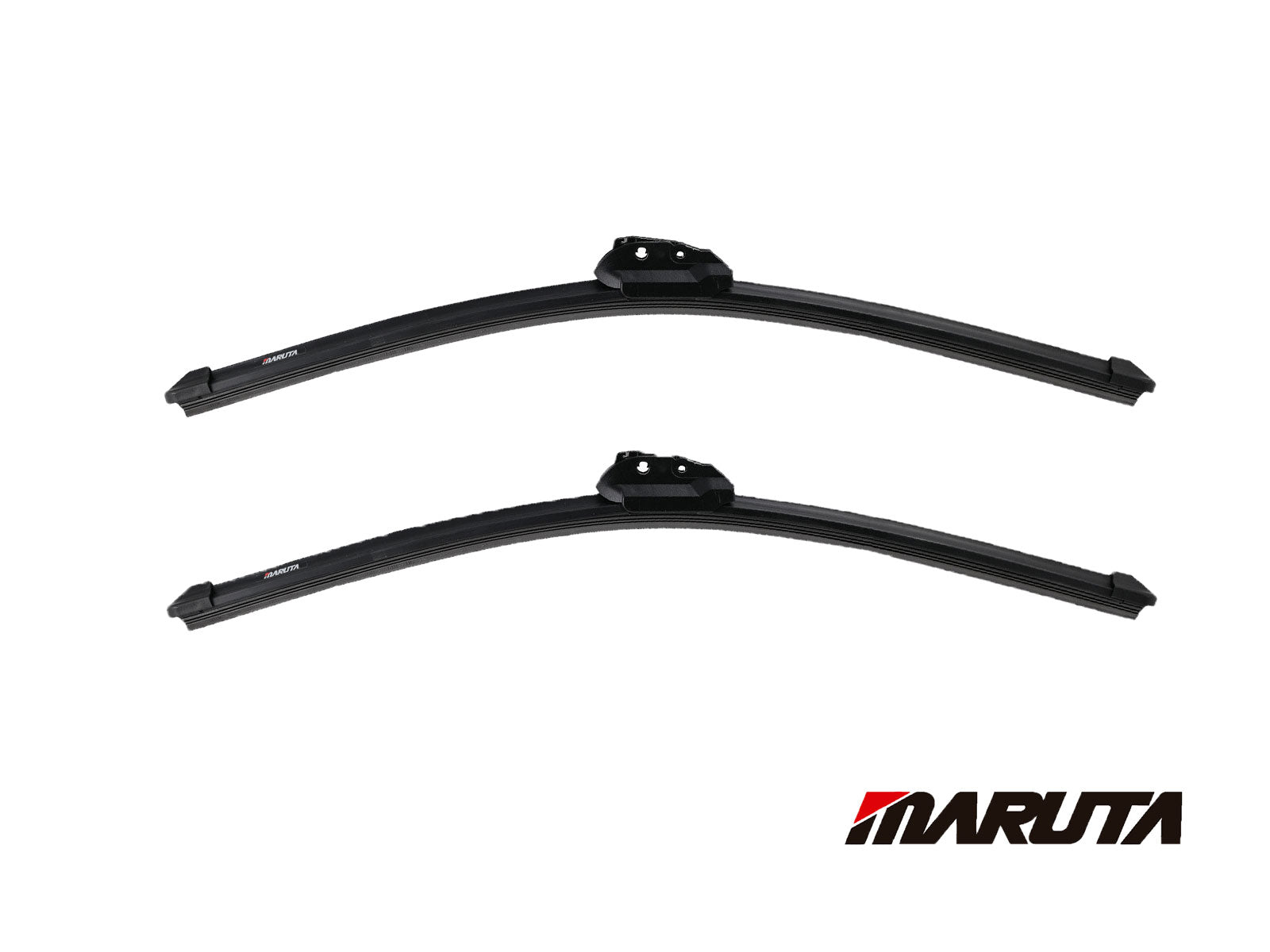 MARUTA windshield wiper SET 21" / 21" for windshield, aerodynamically optimized wiper blades made of water-repellent silicone with multi-platform adapter - pearl effect for streak-free visibility - Bild 2