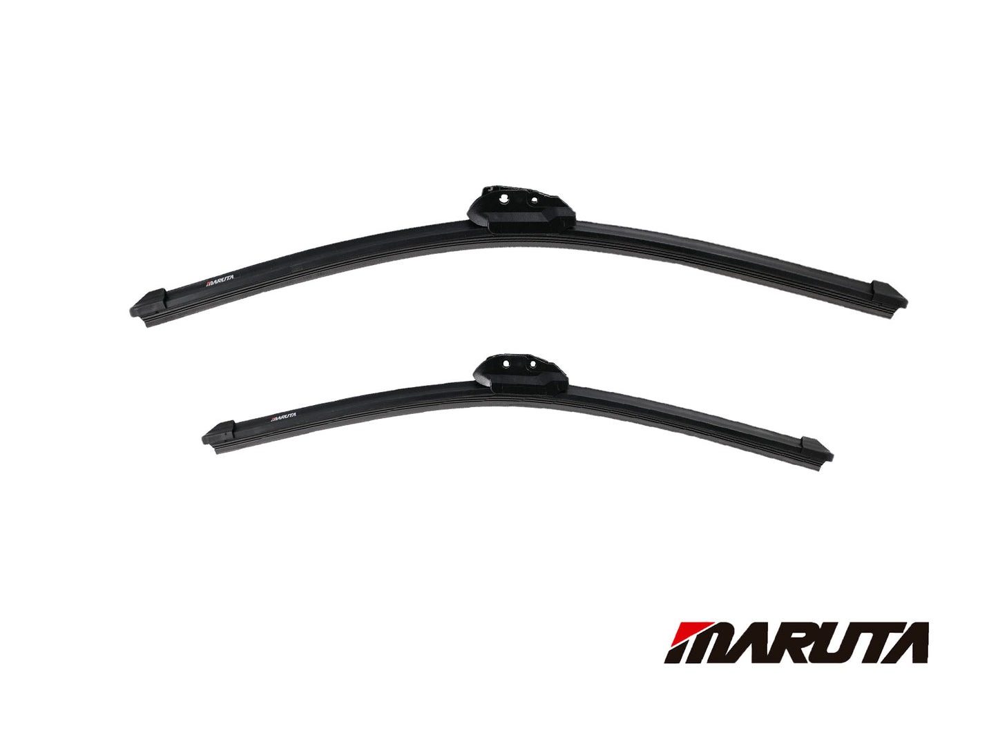 MARUTA windshield wiper SET 21" / 19" for windshield, aerodynamically optimized wiper blades made of water-repellent silicone with multi-platform adapter - pearl effect for streak-free visibility - Bild 2