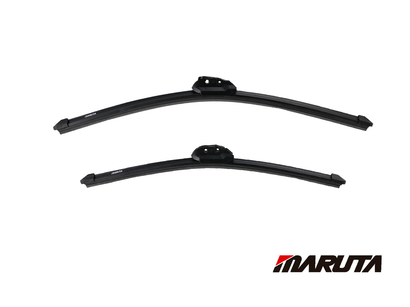 MARUTA windshield wiper SET 21" / 18" for windshield, aerodynamically optimized wiper blades made of water-repellent silicone with multi-platform adapter - pearl effect for streak-free visibility - Bild 2