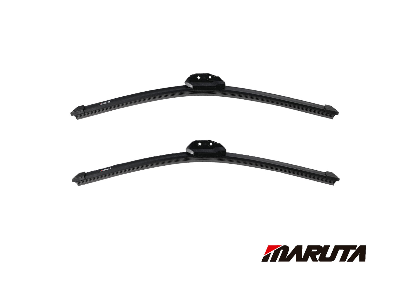 MARUTA windshield wiper SET 19" / 19" for windshield, aerodynamically optimized wiper blades made of water-repellent silicone with multi-platform adapter - pearl effect for streak-free visibility - Bild 2