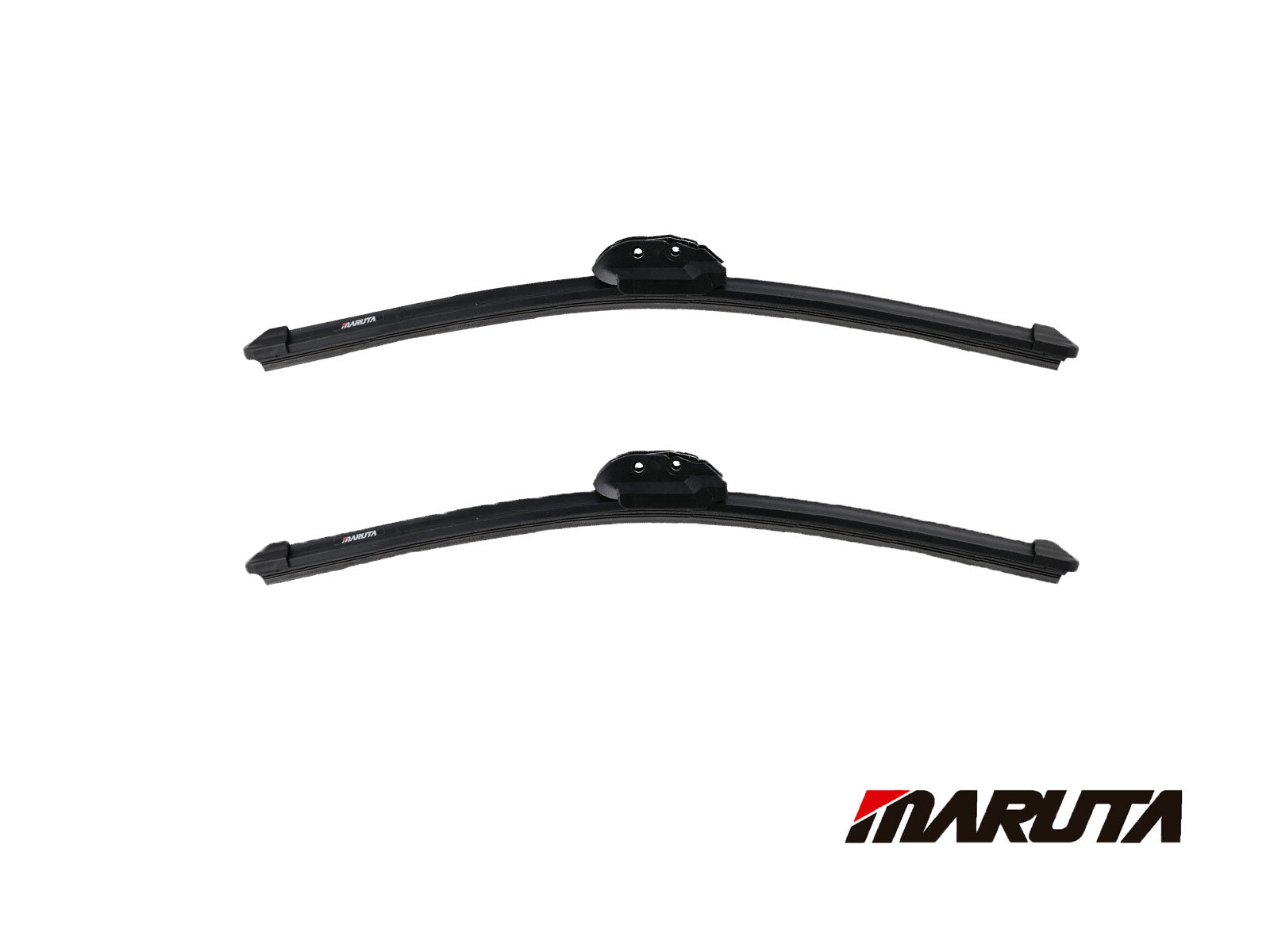 MARUTA windshield wiper SET 18" / 18" for windshield, aerodynamically optimized wiper blades made of water-repellent silicone with multi-platform adapter - pearl effect for streak-free visibility - Bild 2