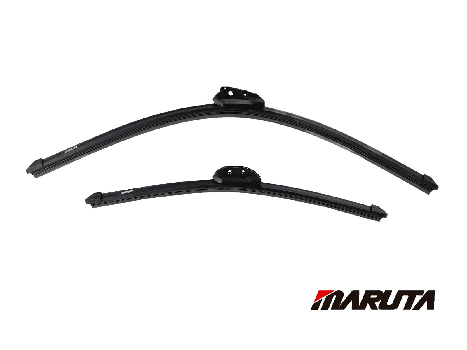 MARUTA windshield wiper SET 22" / 18" for windshield, aerodynamically optimized wiper blades made of water-repellent silicone with multi-platform adapter - pearl effect for streak-free visibility - Bild 2