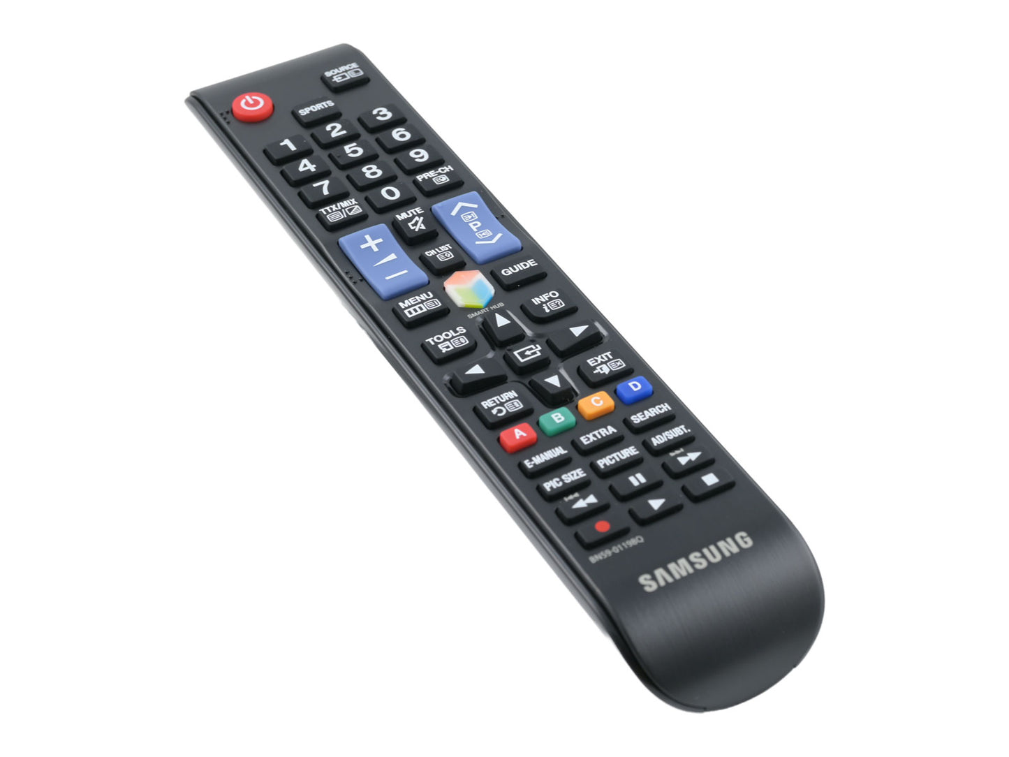 SAMSUNG BN59-01198Q, BN5901198Q, TM1250A Original remote control for SAMSUNG LED Smart TV. Also replaces BN59-01198A, C, B, U, X, - Bild 3