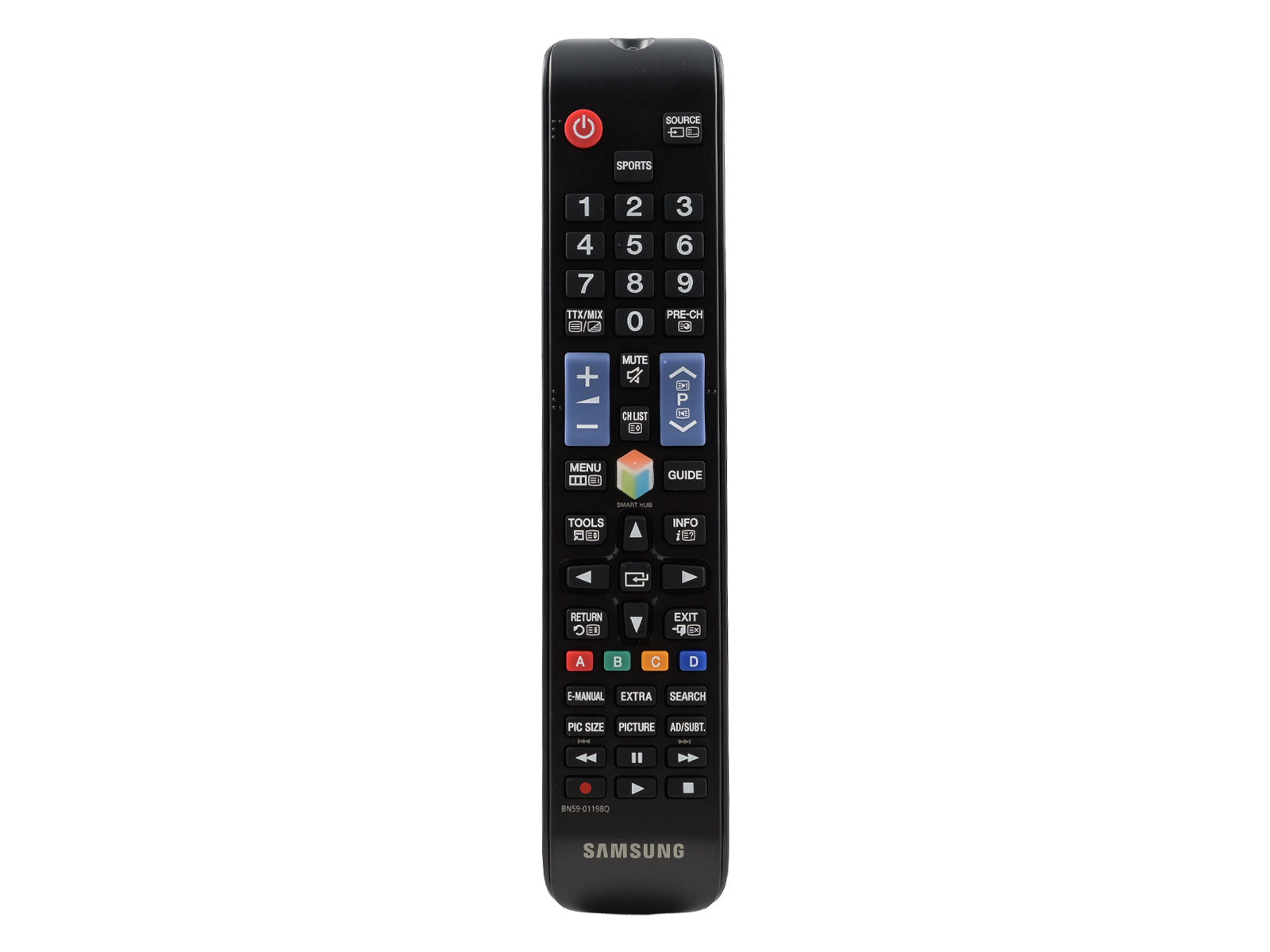 SAMSUNG BN59-01198Q, BN5901198Q, TM1250A Original remote control for SAMSUNG LED Smart TV. Also replaces BN59-01198A, C, B, U, X, - Bild 1