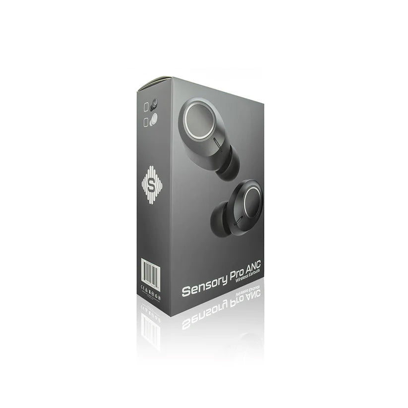 SonidoLab Sensory Pro ANC Wireless Earbuds Bluetooth, 36h playtime, 24h ANC playtime, dual connect, smaller fit, touch-controls - Bild 4